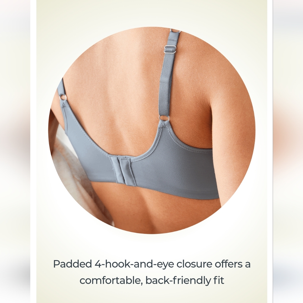 🔥🔥Bundle Deal 2 Jockey® Cushion UnderWire Full Coverage T-shirt Bras Size 38D - Picture 9 of 10
